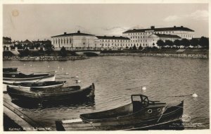 Sweden Kalmar Allm Läroverket Vintage RPPC 08.93