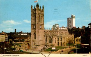 Great Britain Used 1971 Manchester Cathedral England E T W Dennis & Sons