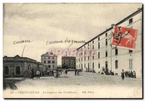 Old Postcard Constantine Barracks Army Zouave Skirmishers