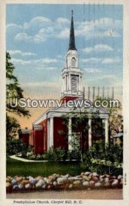 Presbyterian Church - Chapel Hill, North Carolina NC  