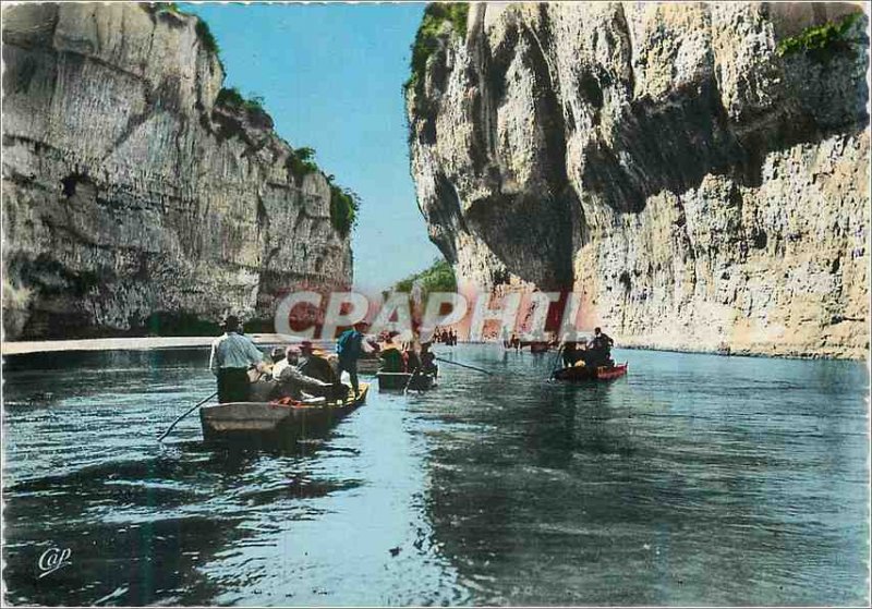 Modern Postcard The Tarn Gorges The Detroits Boats Boats