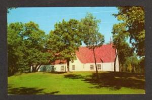 MN Lutheran Island Camp HENNING MINNESOTA Postcard PC