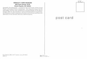 Gerald R Ford Museum - Grand Rapids, Michigan