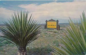 Welcome Sign To New Mexico Land of Enchantment