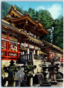 Postcard - The Yomeimon Gate at Nikko, Japan