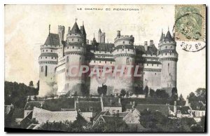 Old Postcard The Chateau de Pierrefonds