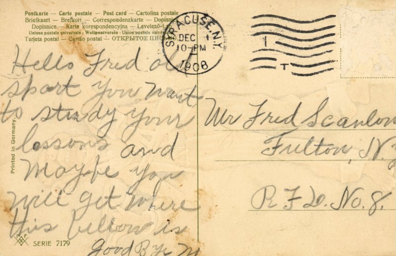 African American theme 2 postcards