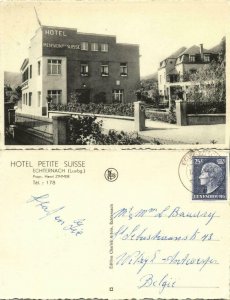 luxemburg, ECHTERNACH, Hotel Petite Suisse (1954) Postcard