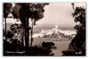 RPPC Treasure Island San Francisco California CA Zan Photo Postcard K18