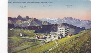 Schweiz Sommet et Grand Hotel des Rochers de Naye