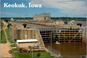 Iowa Keokuk US Lock 19 & Union Electric Power Plant