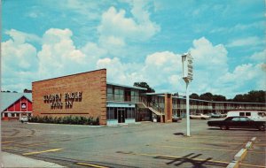 Golden Eagle Motor Inn East Charlotte NC Postcard PC416