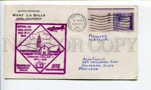 290309 USA 1957 y National air week Napa California PLANE flight real post COVER