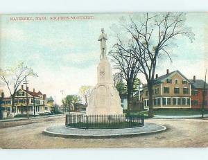 Unused Divided-Back POSTCARD FROM Haverhill Massachusetts MA HM5635