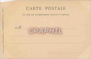 Postcard Old Chateau Beauregard Grand Hall (map 1900)