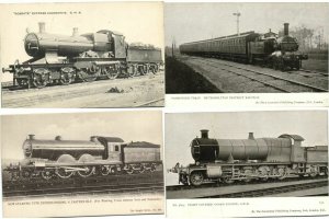 CHEMIN DE FER LOCS RAILWAY TRAINS ROYAUME-UNI 40 CPA Pre-1940 (L3389)