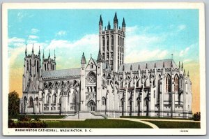 Vtg Washington DC Washington Cathedral 1920s View Postcard