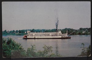 The Delta Queen - Paddle Wheel Steamboat