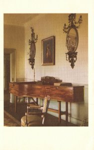 Vintage Postcard 1910's George Washington's Music Room at Mount Vernon Virginia