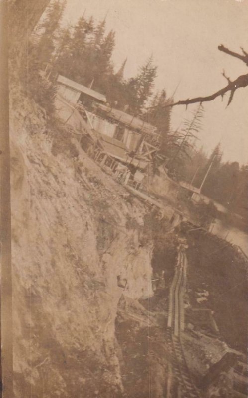 RPPC: Mine on Side of a Mountain, Mint (PC193)