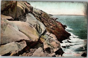 Entrance to Halifax Harbor, Nova Scotia Canada Vintage Postcard A41