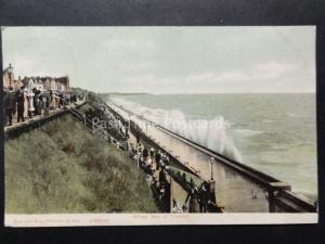 Essex: Clacton on Sea, Rough Sea at Clacton c1907 by Roe & Son of Clacton