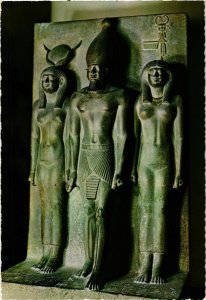 CPM Lehnert & Landrock 276 King Mykerinos - Goddess Harhor EGYPT (917653)