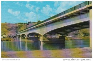 Canada Bridge Over Thompson River Between Kamloops and North Kamloops British...