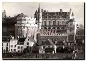 Postcard Modern Amboise Indre et Loire Chateau