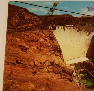 Vintage Postcard Boulder Dam Colorado River Arizona Nevada 1989   342