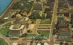 Aerial View in Jefferson City, Missouri