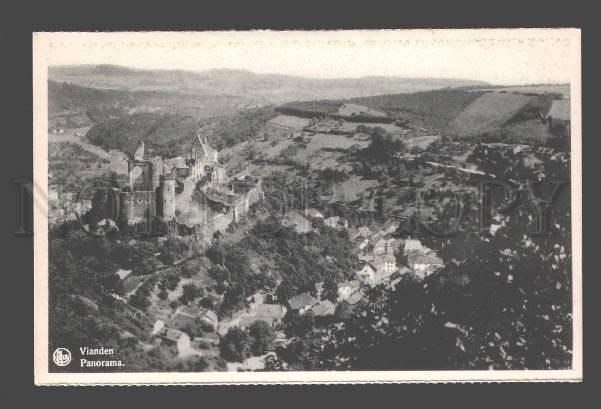 084337 LUXEMBOURG Vianden panorama Vintage PC