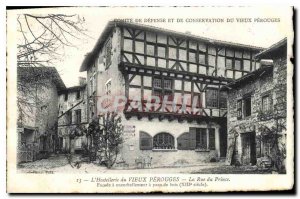 Old Postcard Committee of Defense and Conservation of Old Perouges Hostelleri...