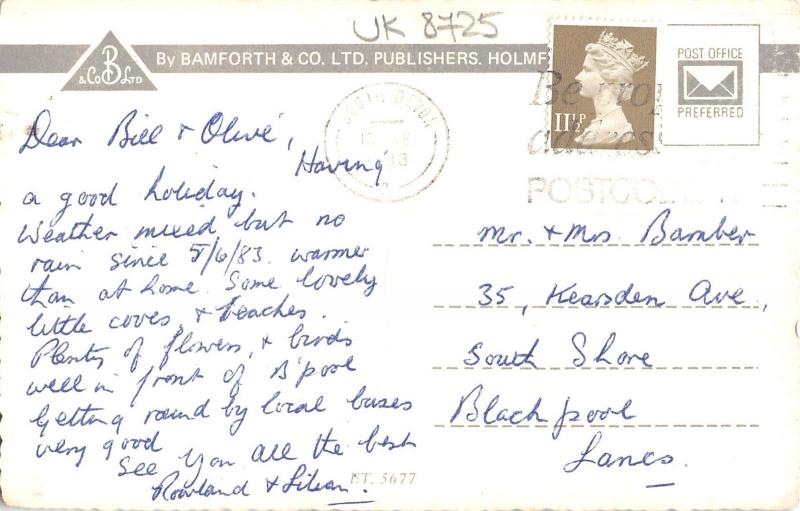 uk8725 greetings form devon uk