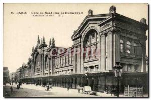 Paris - 12 - Gzre North (rue de Dunkerque) - Old Postcard -