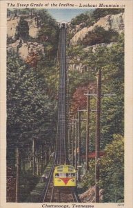 Tennesse Chattanooga The Steep Grade Of The Incline Lookout Mountain