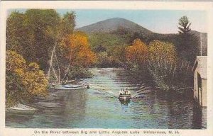 New Hampshire Holderness On The River Between Big and Little Asquam Lake Albe...