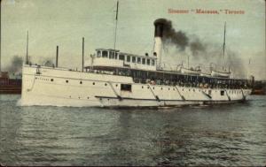 Toronto Ontario Steamer Macassa Steamship Ship c1905 Postcard