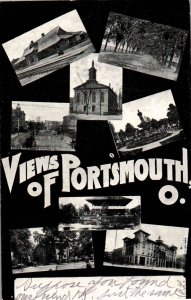 Portsmouth, Ohio - 8 Views of Portsmouth - in 1908