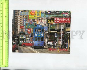 468265 China Hong Kong 2006 year Johnston Road Wanchai postcard