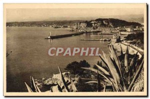 Postcard Old French Riviera Nice (Alpes Maritimes) General view taken of the ...