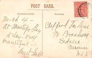 Montego Bay Jamaica Doctors Cave and White Sands Antique Postcard J79085