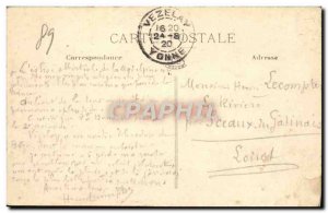 Postcard Old Vezelay Vue Generale