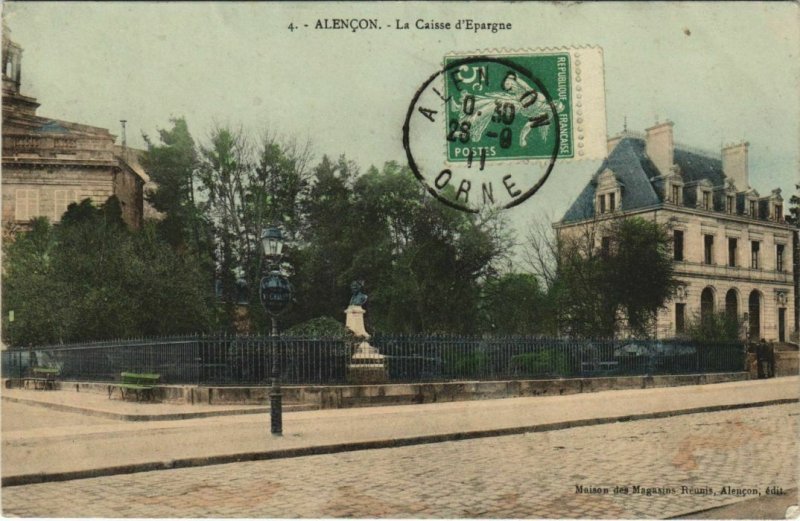 CPA ALENCON La Caisse d'Epargne (151288)