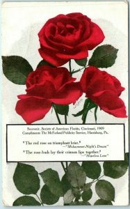 M-3038 Quotation Red Roses