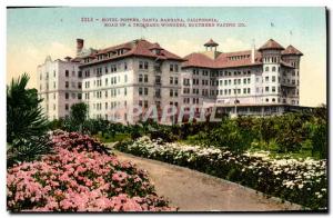 Old Postcard Potter Hotel Santa Barbara California