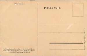 World War 1914-1918 German occupation Proviseux-et-Plesnoy Aisne France postcard