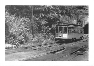 Pittsburgh Railways Jones Car at South Hill Jct. Portal - Pittsburgh, Pennsyl...