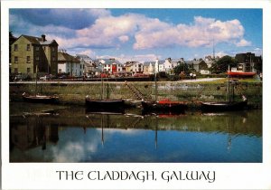 Galway Connacht Ireland Northern Shore Bay Gaeltacht Europe PM Postcard VTG 