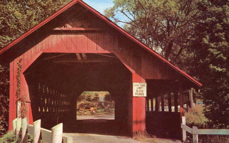 VT - Brattleboro. Creamery Covered  Bridge